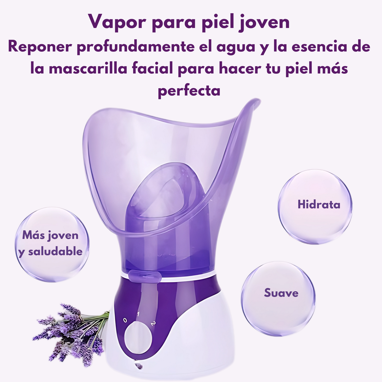 Vaporizador facial