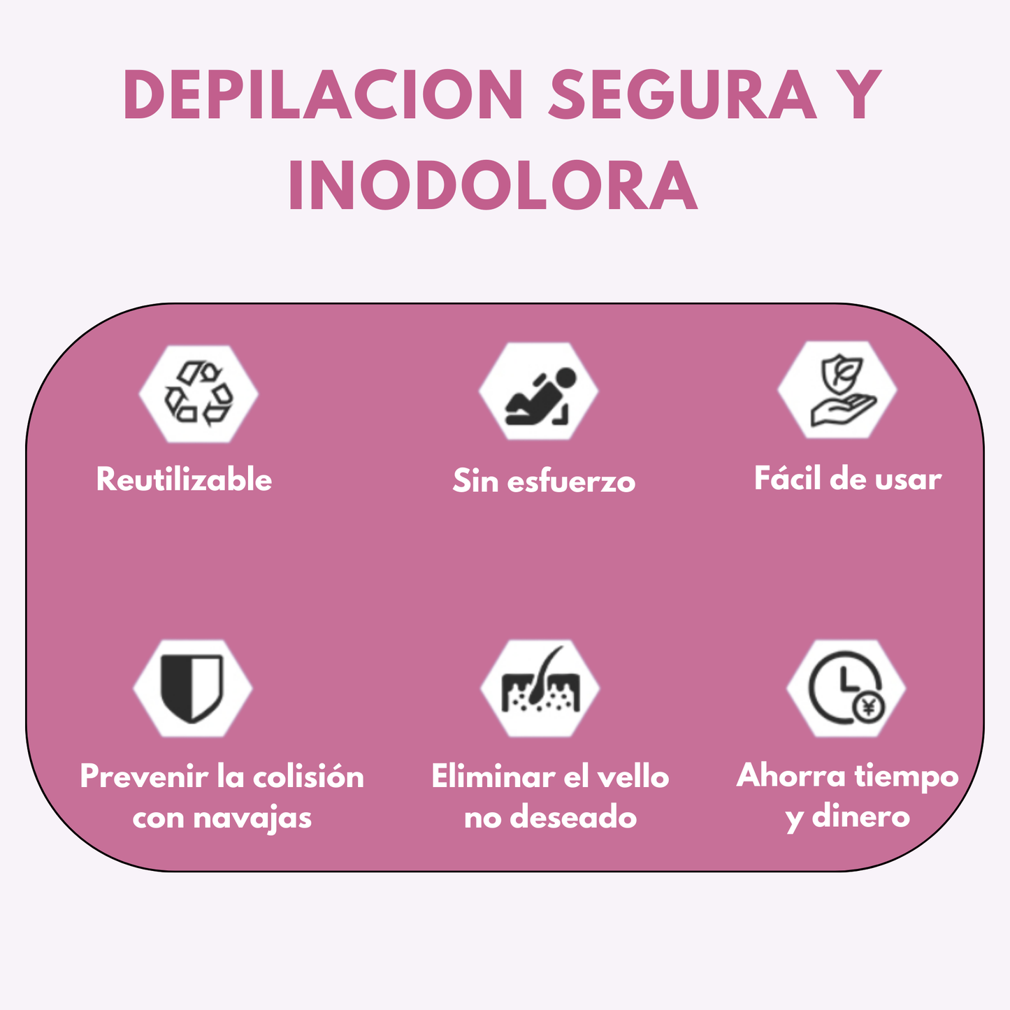 Depiladora Indolora - CrystalHair